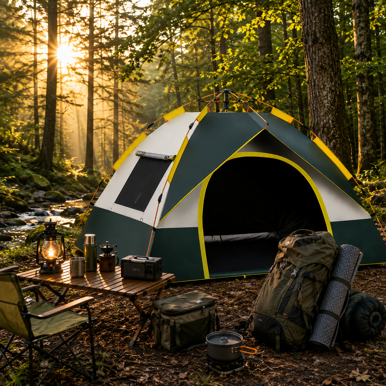 Automatic Setup Waterproof Camping Tent for Outdoor Adventures