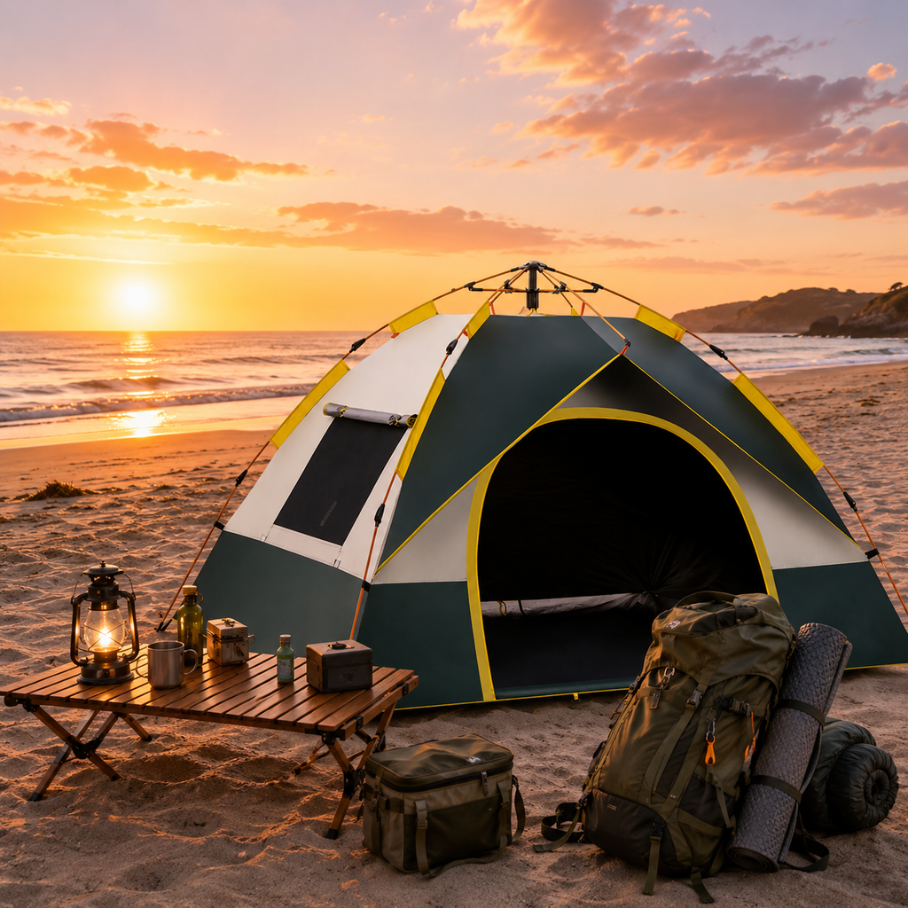 Automatic Setup Waterproof Camping Tent for Outdoor Adventures