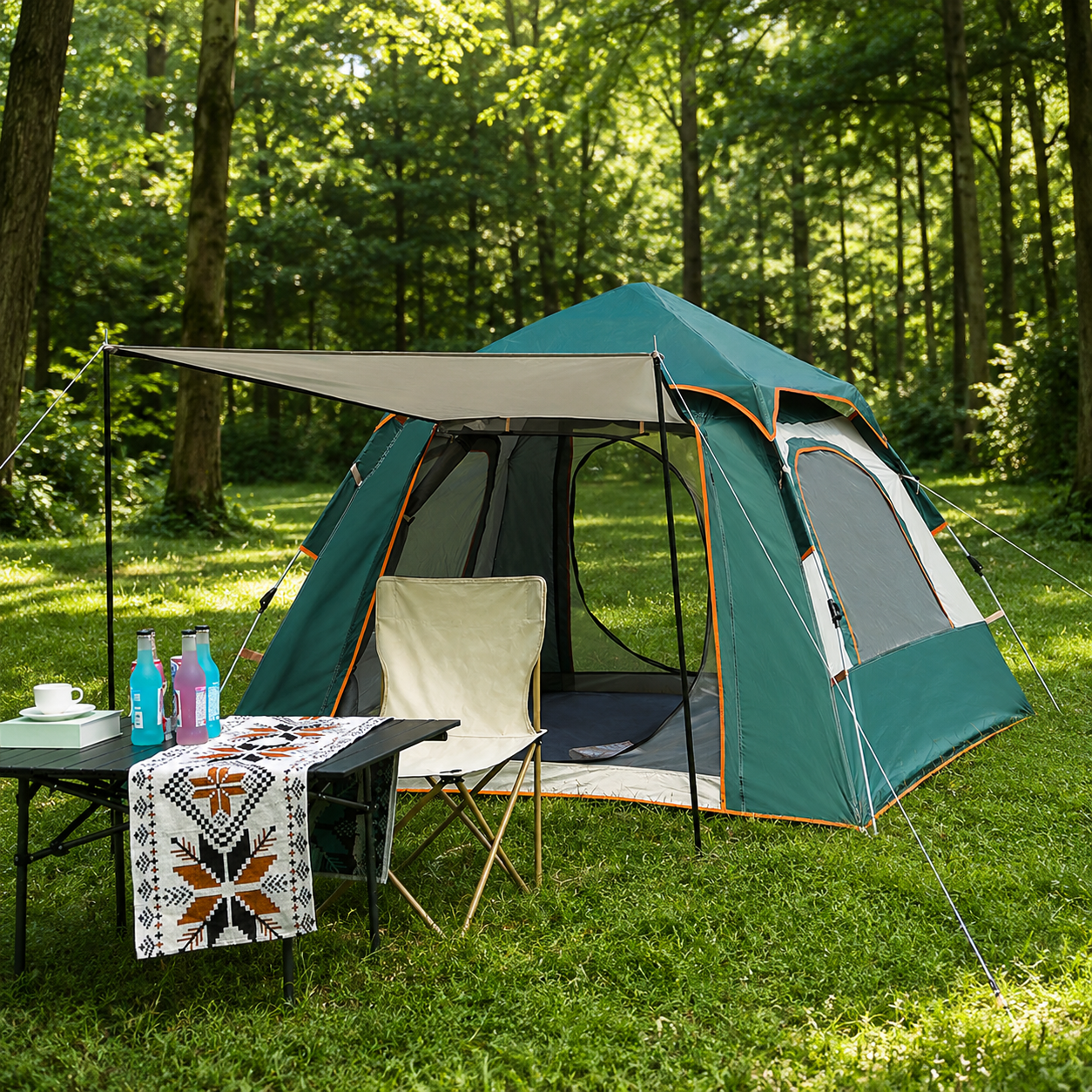 Fast Opening Outdoor Camping & Mountaineering Waterproof Hiking Tent