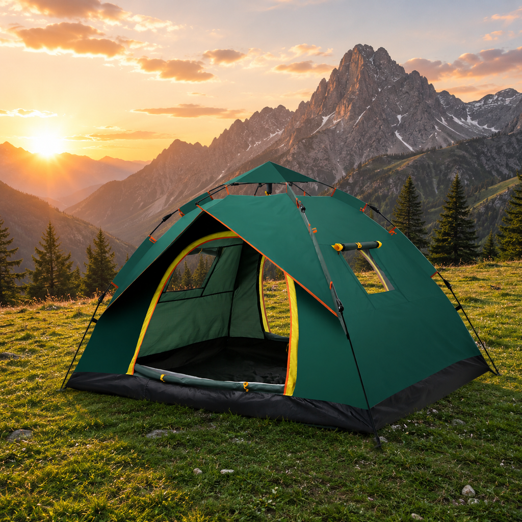 Portable Quick Opening Rainproof Camping Tent for Outdoor