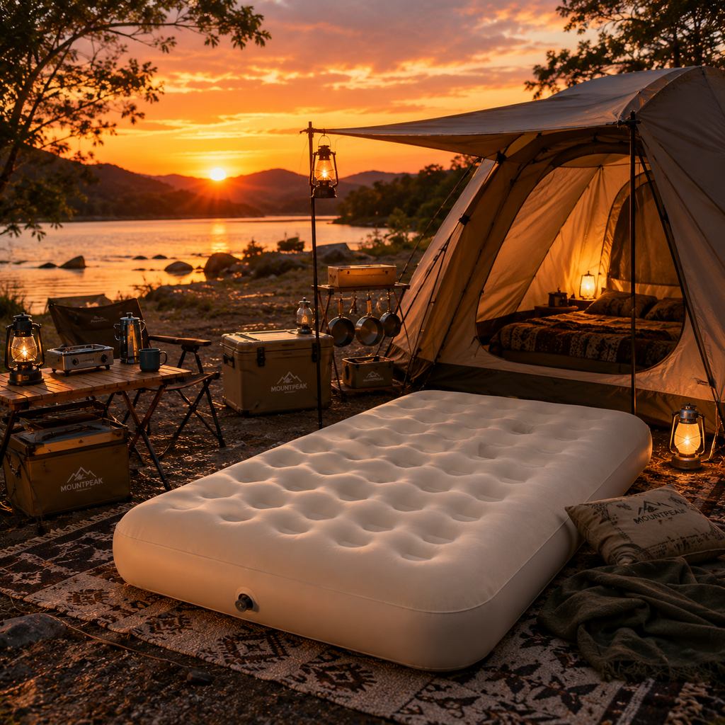 Automatic Built-in Air Bed Mattress for Outdoor Camping Home